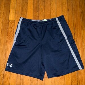 Under Armour Men's Dark Blue Athletic Shorts